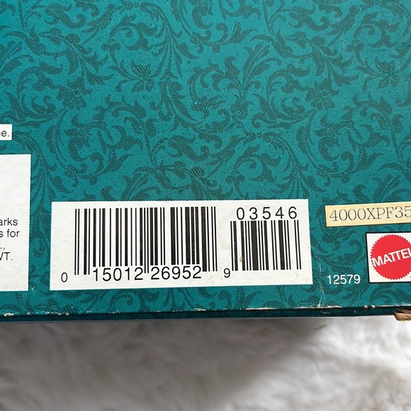 Vintage 1994 Victorian Elegance Barbie - Exclusively made for Hallmark - Picture 8 of 8